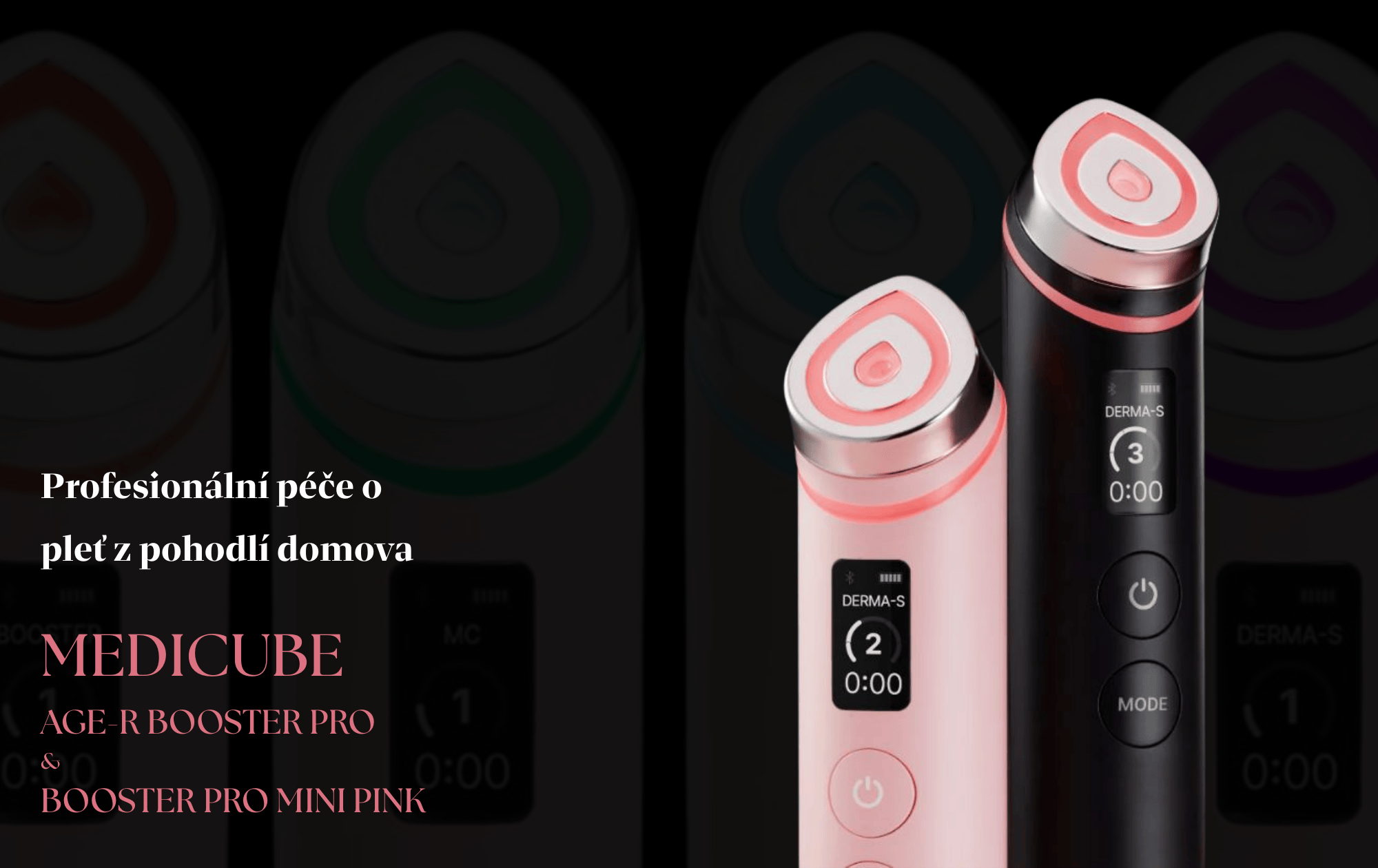 Medicube AGE-R Booster Pro a Booster Pro MINI Pink